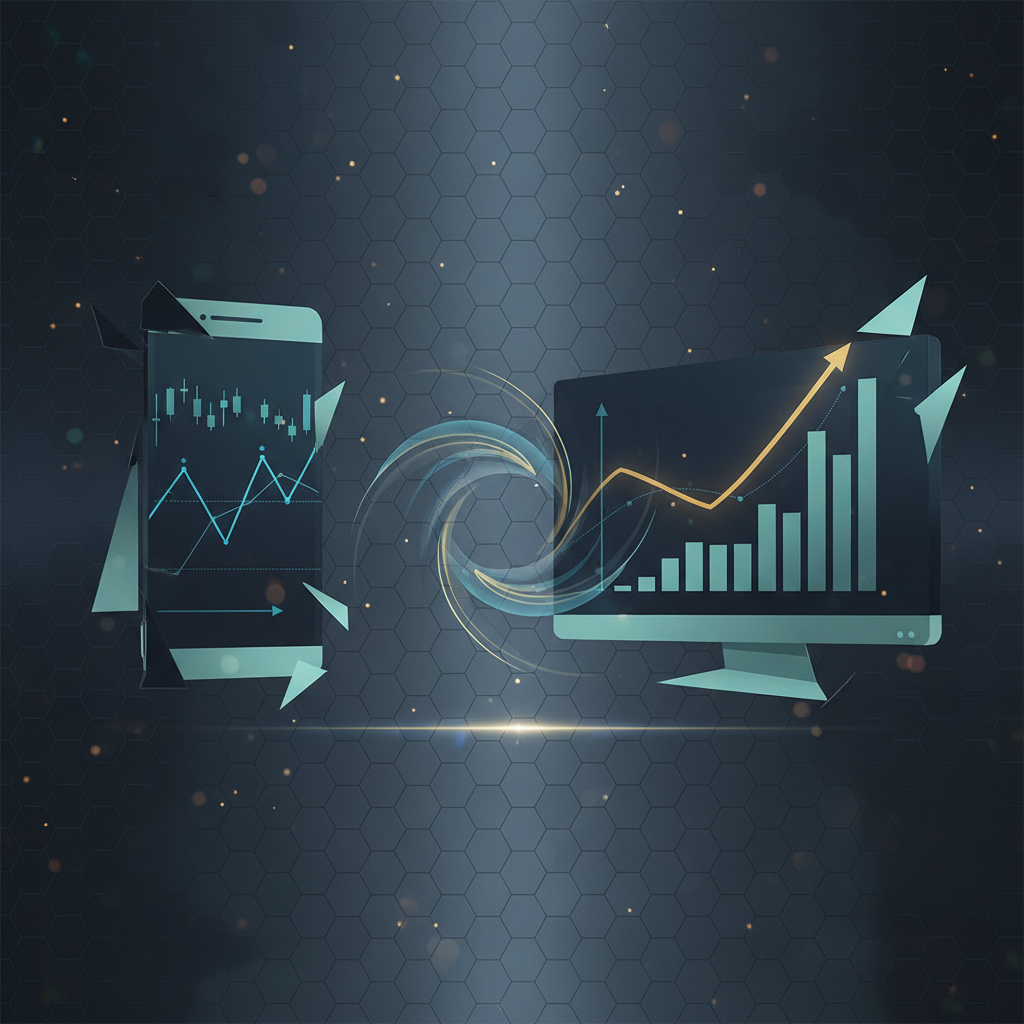 Vorschaubild zum Artikel „Trading-Plattformen vergleichen: Mobile vs. Desktop beim Testen“